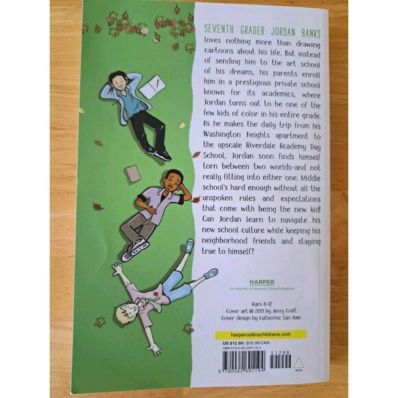 New Kid Graphic Novel By Jerry Craft Newbery Award Winner Trade Paperback - Picture 7 of 7